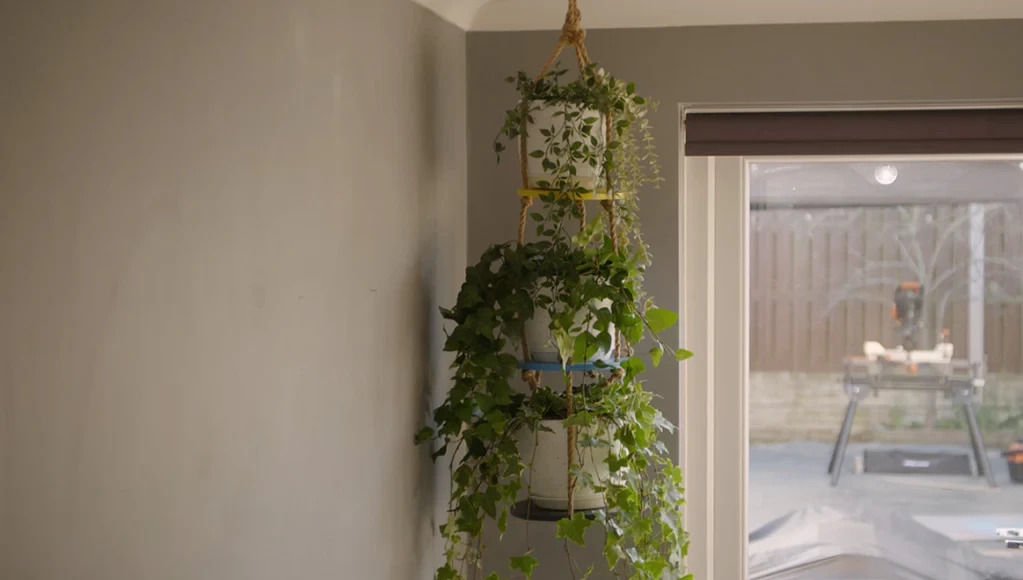 İç Mekanlar için Asılabilir DIY Çiçeklik Yapımı