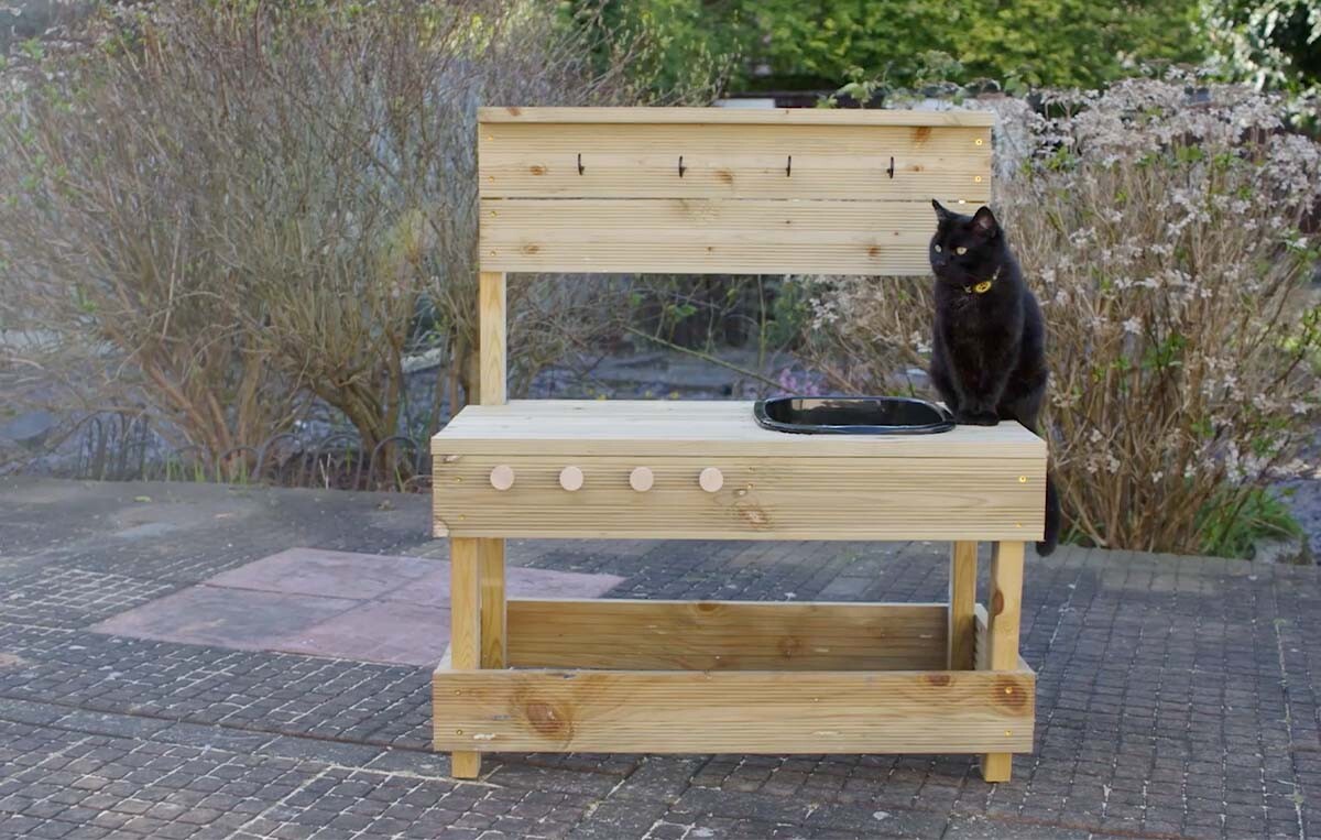 Çocuklar İçin Çamur Mutfağı Nasıl Yapılır